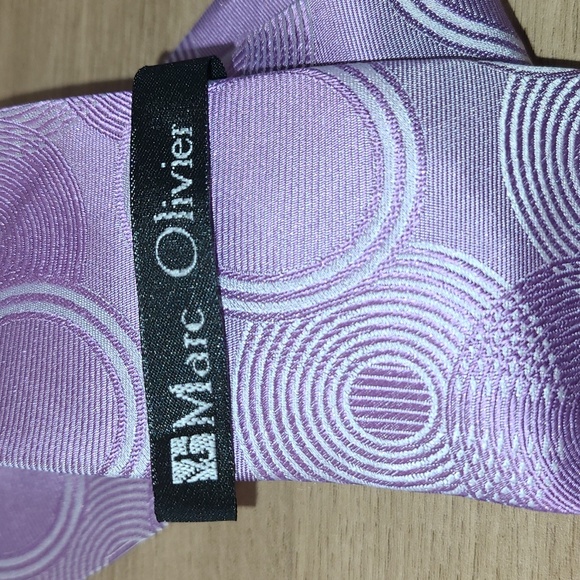 Tie 100% silk by marc olivier - Picture 2 of 3